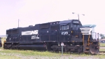 NS 2519 sits outside the yard office